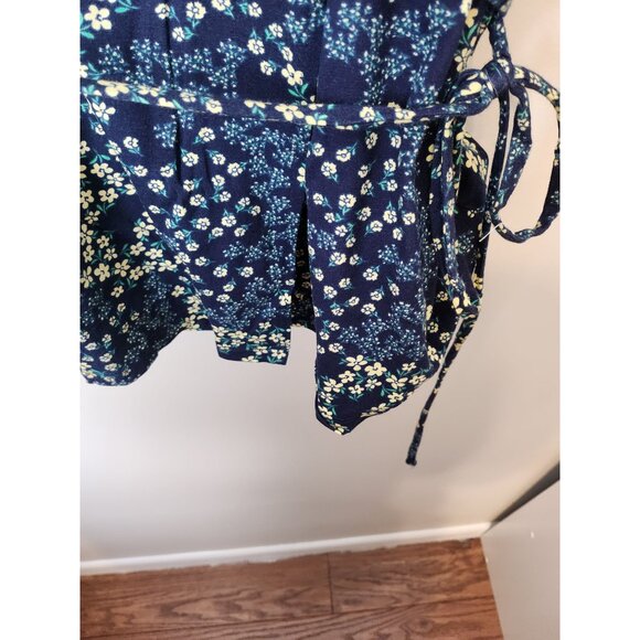 Charter Club floral wrap blouse. - Picture 7 of 7